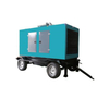 Mobile trailer diesel generator set